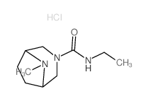 N-ethyl-8-methyl-3,8-diazabicyclo[3.2.1]octane-3-carboxamide结构式