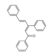 (E,E)-1,3,5-triphenyl-penta-2,4-dien-1-one Structure
