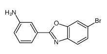 3-(6-Bromobenzo[d]oxazol-2-yl)aniline Structure