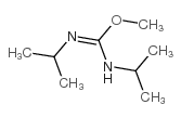 N,N'-二异丙基-O-甲基异脲结构式