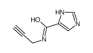 (9ci)-n-2-丙炔-1H-咪唑-4-羧酰胺结构式