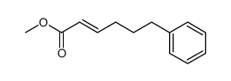 (E)-6-Phenyl-2-hexenoic acid methyl ester结构式
