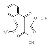 1,1,1-trimethyl 2-oxo-2-phenyl-ethane-1,1,1-tricarboxylate Structure