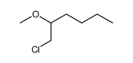 1-Chloro-2-methoxyhexane Structure