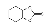 cis-Hexahydrobenzo[d][1,3]dioxol-2-thion Structure