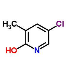 5-Chloro-2-hydroxy-3-picoline Structure