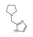 2-(吡咯烷-1-甲基)-1H-咪唑结构式