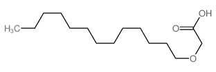 2-tridecoxyacetic acid结构式