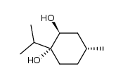 (1R,3S,4R)-p-menthane-3,4-diol Structure