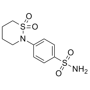 噻嗪磺胺结构式