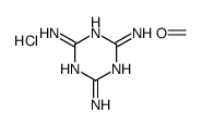 formaldehyde,1,3,5-triazine-2,4,6-triamine,hydrochloride Structure