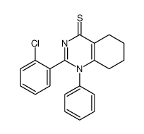 2-(2-chlorophenyl)-1-phenyl-5,6,7,8-tetrahydroquinazoline-4-thione Structure
