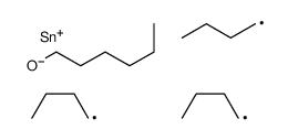 tributyl(hexoxy)stannane Structure