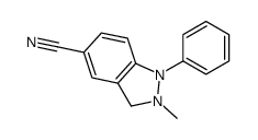 2-甲基-1-苯基-1H-苯并[d]咪唑-5-甲腈结构式
