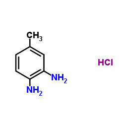 1,2-Benzenediamine,4-methyl-, hydrochloride (1:2) Structure