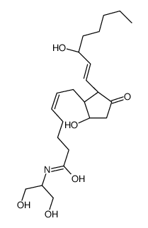 前列腺素D 2丝氨醇酰胺结构式