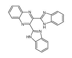 2,3-bis(1H-benzimidazol-2-yl)quinoxaline Structure