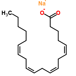花生四烯酸钠结构式