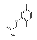 2-(2,5-dimethylanilino)acetic acid Structure