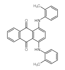 1,4-bis[(2-methylphenyl)amino]anthraquinone Structure