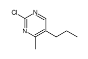 2-chloro-6-methyl-5-propyl-pyrimidine结构式