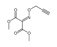 dimethyl 2-prop-2-ynoxyiminopropanedioate Structure