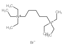 1,5-Pentanediaminium,N1,N1,N1,N5,N5,N5-hexaethyl-, bromide (1:2) picture