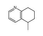 5-methyl-5,6,7,8-tetrahydroquinoline结构式