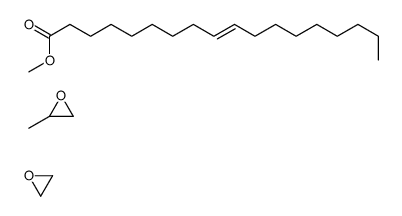 甲基环氧乙烷与环氧乙烷的(Z)-9-十八烯酸单酯甲醚聚合物结构式