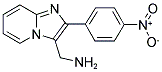 2-(4-NITROPHENYL)IMIDAZO[1,2-A]PYRIDIN-3-YL]METHYLAMINE结构式
