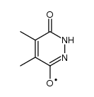 4,5-二甲基哒嗪-3,6-二酮结构式