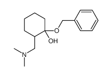 1-Benzyloxy-2-(dimethylaminomethyl)cyclohexanol Structure
