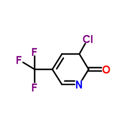 3-Chloro-2-hydroxy-5-(trifluoromethyl)pyridine structure