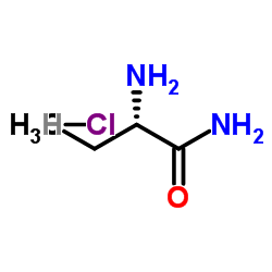 L-2-氨基丁酰胺盐酸盐结构式