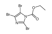 ethyl 2,4,5-tribromoimidazole-1-carboxylate Structure