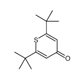 2,6-ditert-butylthiopyran-4-one结构式