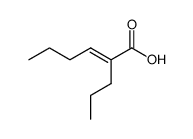 (E)-2-n-Propyl-2-hexenoic Acid结构式