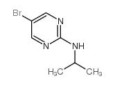 2-异丙氨基-4-溴嘧啶结构式