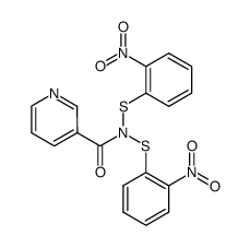 N-nicotinoyl-bis(2-nitrobenzenesulfenyl)amine picture