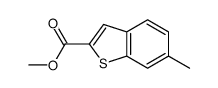 6-METHYL-BENZO[B]THIOPHENE-2-CARBOXYLIC ACID METHYL ESTER结构式