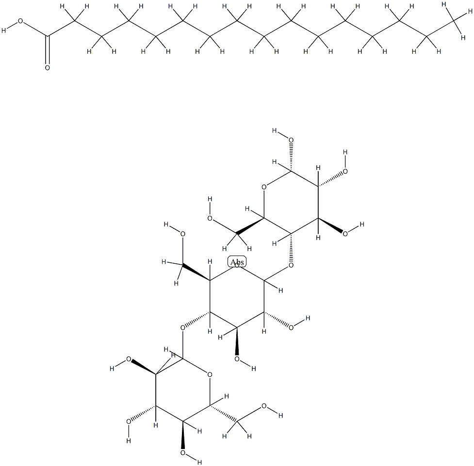 糊精棕榈酸酯结构式