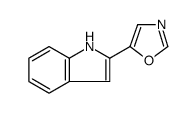 1H-Indole, 2-(5-oxazolyl) Structure
