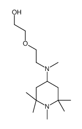 2-[2-[methyl-(1,2,2,6,6-pentamethylpiperidin-4-yl)amino]ethoxy]ethanol结构式