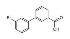3'-BROMOBIPHENYL-3-CARBOXYLIC ACID Structure