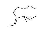3-ethylidene-3a-methyl-2,4,5,6,7,7a-hexahydro-1H-indene结构式