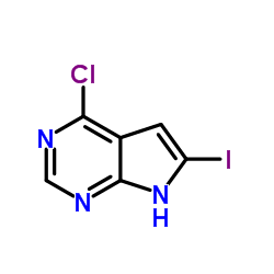 4-Chloro-6-iodo-7H-pyrrolo[2,3-d]pyrimidine picture