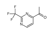 1-(2-(三氟甲基)-嘧啶-4-基)-乙酮结构式