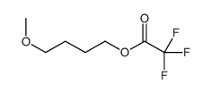 4-methoxybutyl 2,2,2-trifluoroacetate Structure