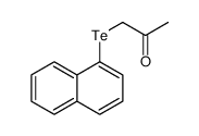 1-naphthalen-1-yltellanylpropan-2-one结构式