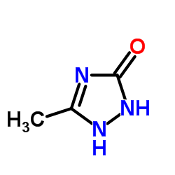 5-methyl-1,2-dihydro-1,2,4-triazol-3-one structure